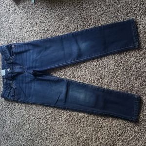 Wonder Nation blue jeans. They are a size 6.